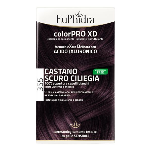 EUPHIDRA COLORPRO XD 355 CASTANO SCURO CILIEGIA
