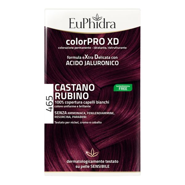 EUPHIDRA COLORPRO XD 465 CASTANO RUBINO