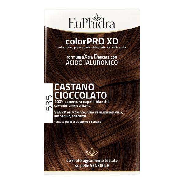 EUPHIDRA COLORPRO XD 535 CASTANO CIOCCOLATO GEL COLORANTE CAPELLI