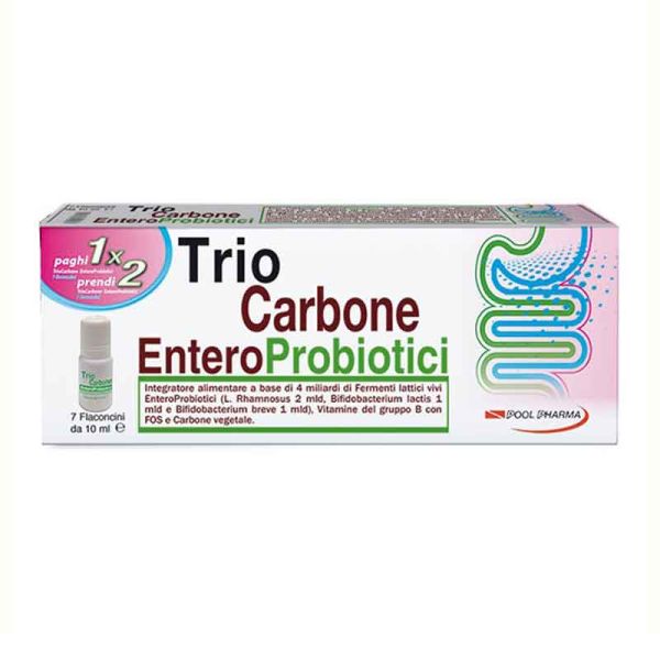 TRIOCARBONE ENTEROPROBIOTICI 7 FLACONI