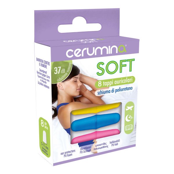 CERUMINA TAPPI AURICOLARI SOFT 8 PEZZI