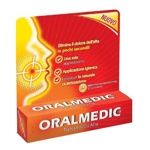 ORALMEDIC TRATTAMENTO AFTE 2 APPLICATORI