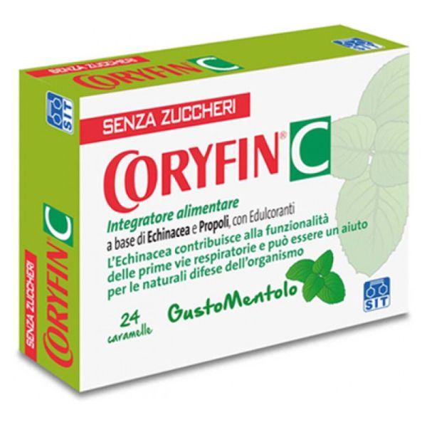 CORYFIN C CARAMELLE SENZA ZUCCHERO MENTOLO 24 CPR