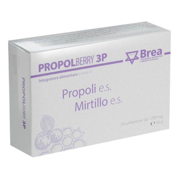 PROPOLBERRY 3P 30 COMPRESSE 36G