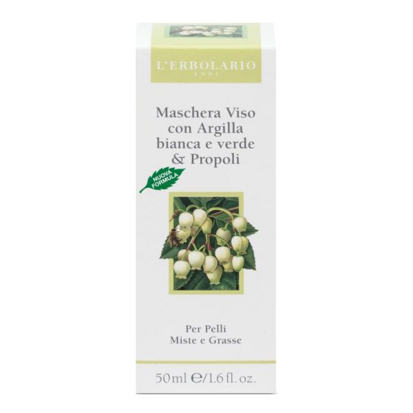 MASCHERA VISO ARGILLA E PROPOLI 50 ML