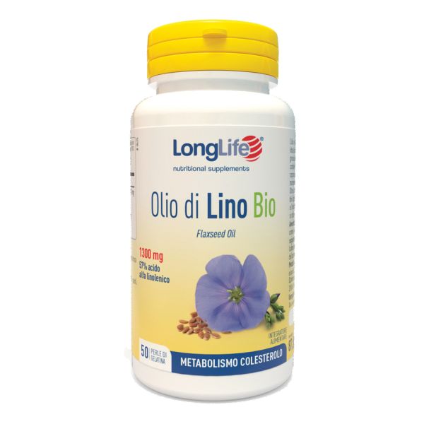 LONGLIFE OLIO DI LINO BIO 50 PERLE