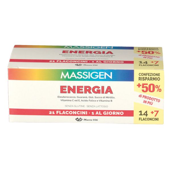 MASSIGEN ENERGIA 21 FLACONCINI