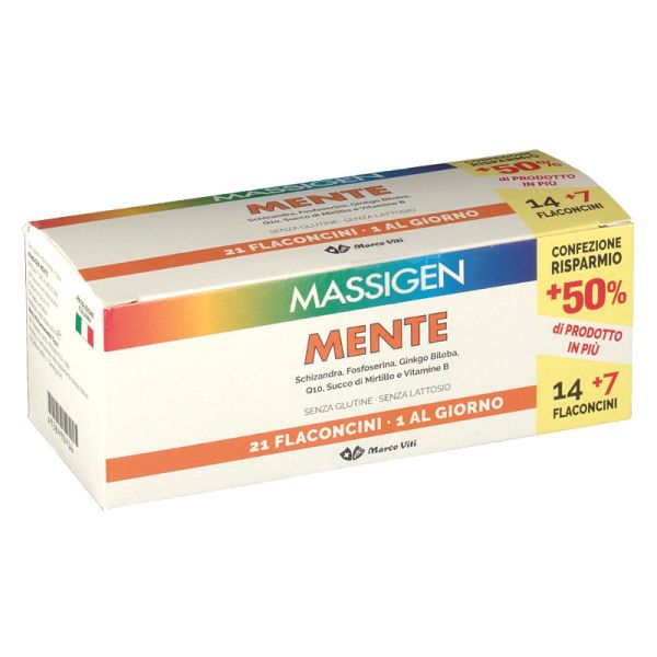 MASSIGEN MENTE 21 FLACONCINI