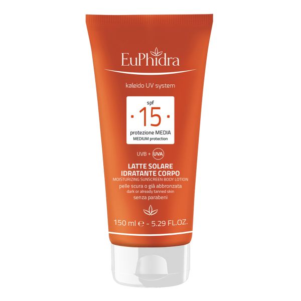 EUPHIDRA KALEIDO UV SYSTEM LATTE CORPO SPF15 150ML