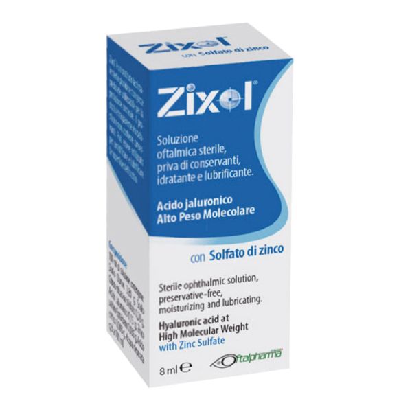 ZIXOL PLURIDOSE 8ML FLACONCINO STERILE
