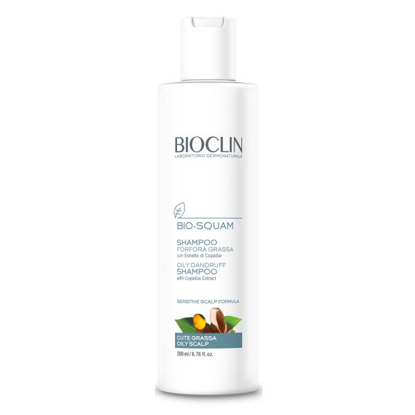 BIOCLIN BIO SQUAM SHAMPOO FORFORA GRASSA 200 ML