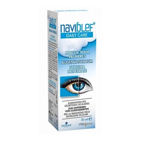 NAVIBLEF DAILY CARE SCHIUMA PER RIMOZIONE SECREZIONI OCULARI 50 ML