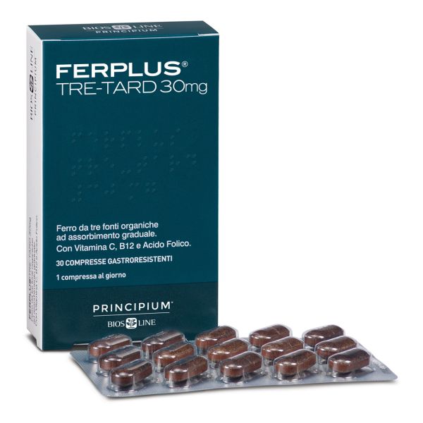 PRINCIPIUM FERPLUS TRE TARD 30 MG 30 COMPRESSE