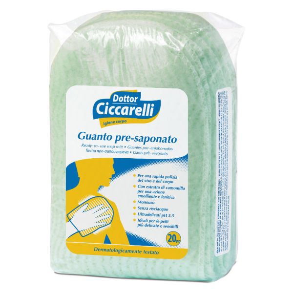 CICCARELLI GUANTO PRESAPONATO 20 PEZZI