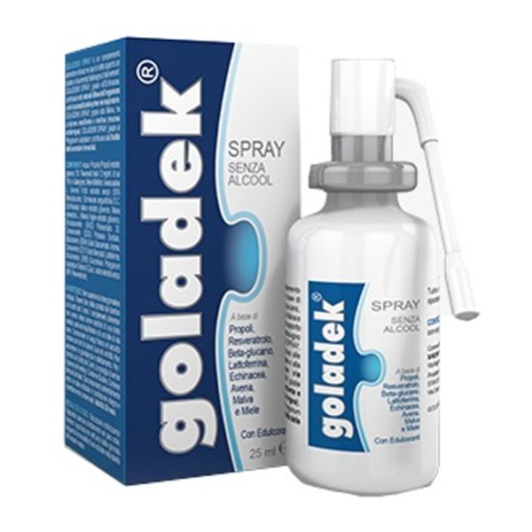 GOLADEK SPRAY NO ALCOOL 25 ML