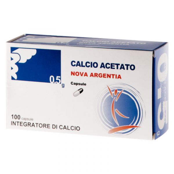 CALCIO ACETATO 0,5 G 100 COMPRESSE