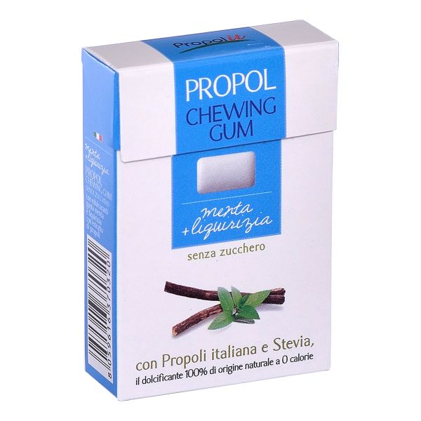 CHEWING GUM PROPOLI MENTA E LIQUIRIZIA 25 G