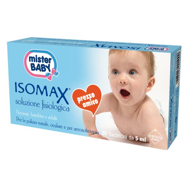 ISOMAX SOLUZIONE FISIOLOGICA 20 FLACONCINI DA 5 ML