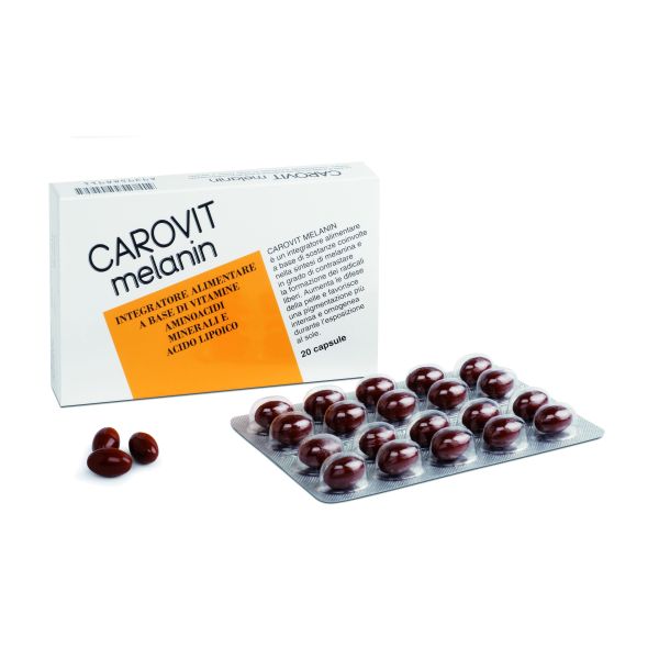 CAROVIT MELANIN 20 COMPRESSE