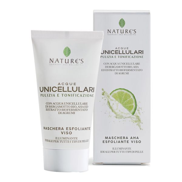 NATURE'S ACQUE UNICELLULARI MASCHERA ESFOLIANTE VISO 50 ML