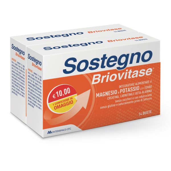 BRIOVITASE SOSTEGNO BIPACK 14 BUSTINE 2 PEZZI