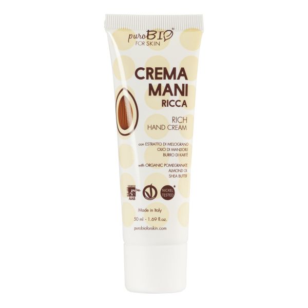PUROBIO FOR SKIN CREMA MANI RICCA 50 ML