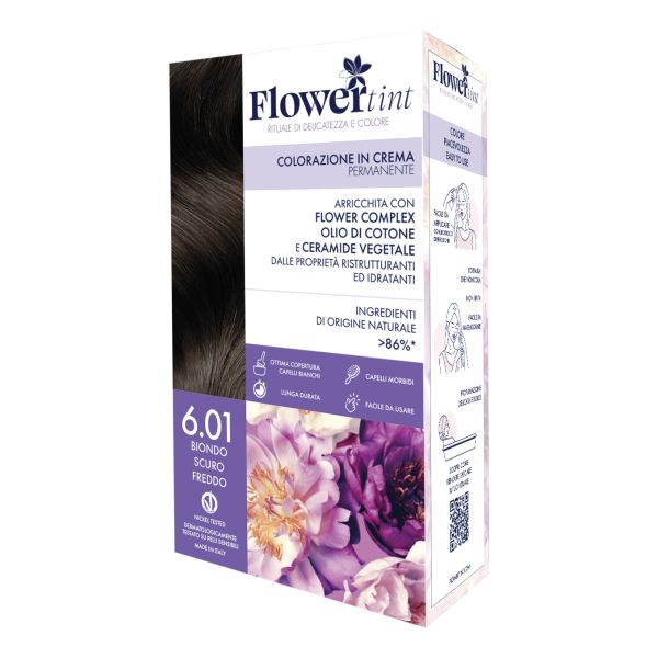 FLOWERTINT COLORAZIONE IN CREMA 6,01 BIONDO SCURO FREDDO