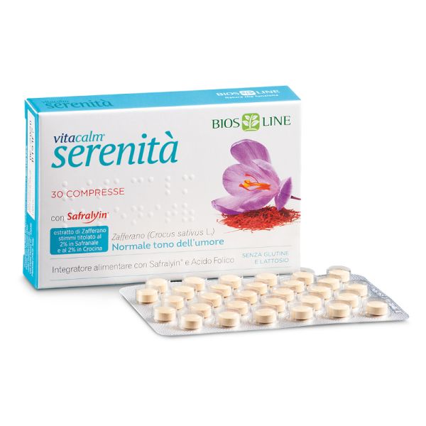 BIOSLINE VITACALM SERENITA' SAFRALYN 30 TAVOLETTE