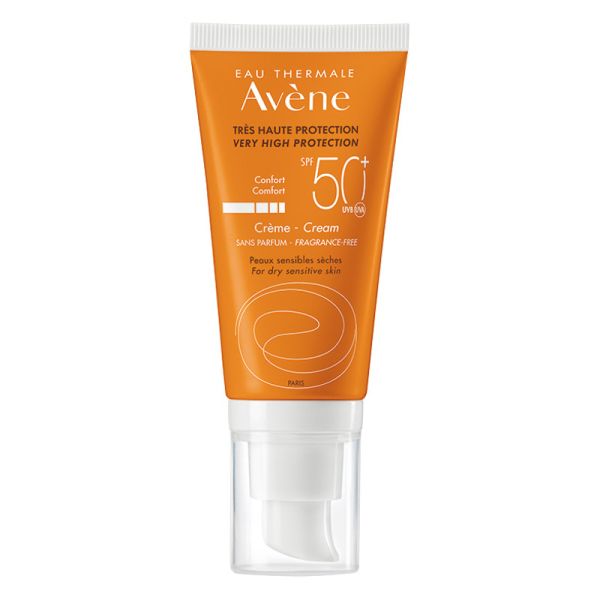 AVENE SOLARE CREMA SPF 50+ SENZA PROFUMO 50 ML