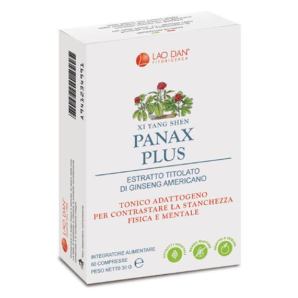 PANAX PLUS GINSENG AMERICANO 60 COMPRESSE