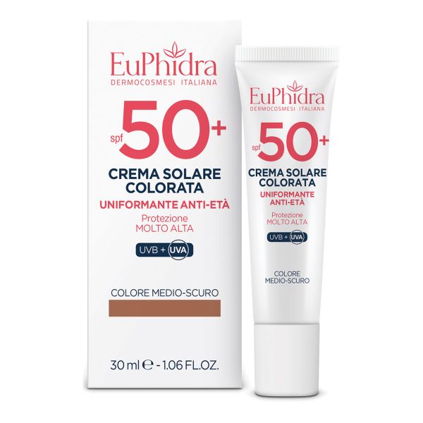 EUPHIDRA CREMA COLORATA MEDIO-SCURO VISO SPF50+ 30 ML