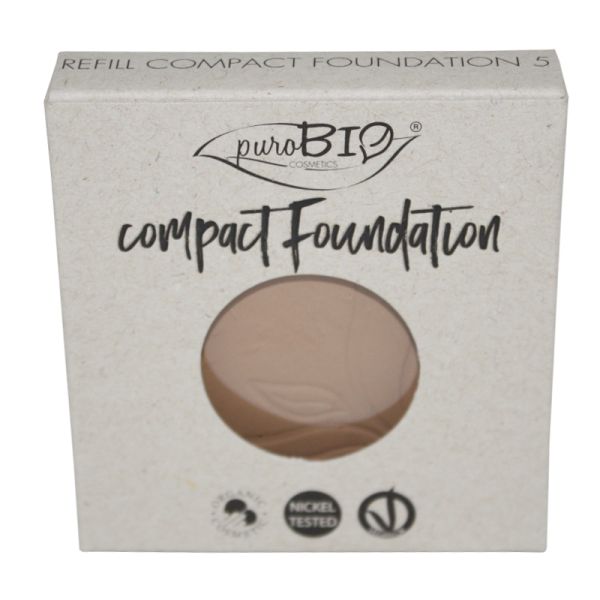 PUROBIO FONDOTINTA COMPATTO REFILL N. 05