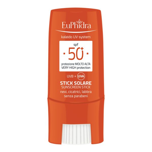 EUPHIDRA KALEIDO UVSYS STICK SOLARE VISO PROTETTIVO SPF 50+ 8 ML