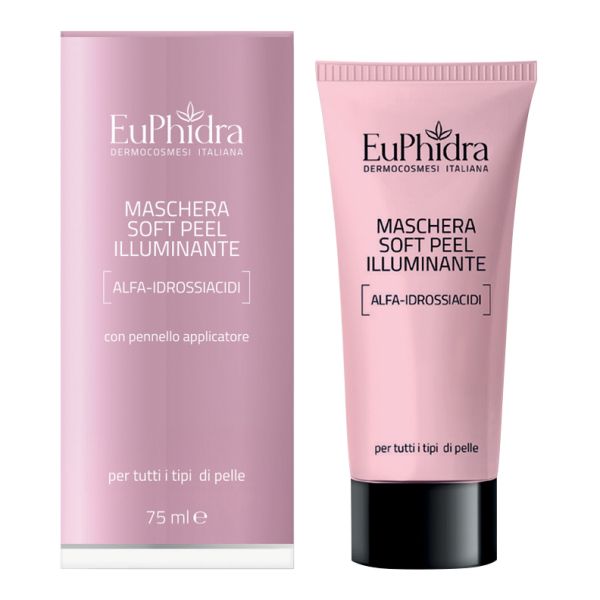 EUPHIDRA MASCHERA SOFT PEEL ILLUMINANTE 75 ML + PENNELLO