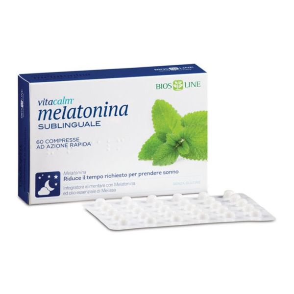 VITACALM MELATONINA 120 COMPRESSE SUBLINGUALI