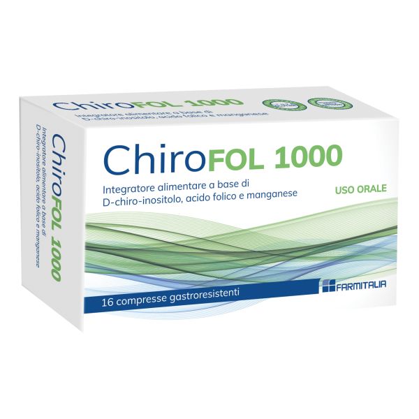 CHIROFOL 1000 16 COMPRESSE