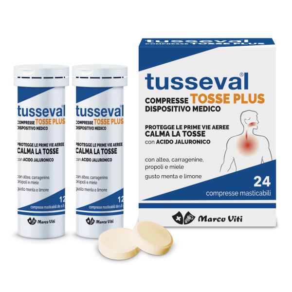 TUSSEVAL TOSSE PLUS 24 COMPRESSE