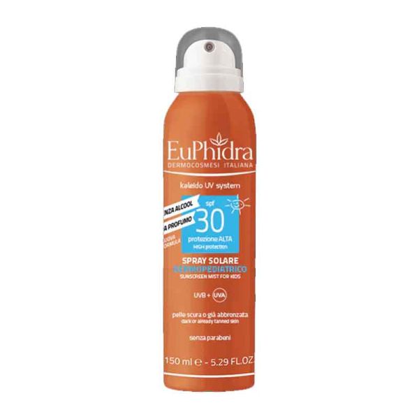 EUPHIDRA KALEIDO UV SYSTEM SPRAY SOLARE DERMOPEDIATRICO SPF30 150ML