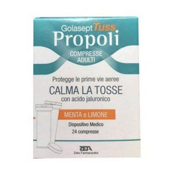 GOLASEPT TUSS PROPOLI TOSSE 24 COMPRESSE MASTICABILI