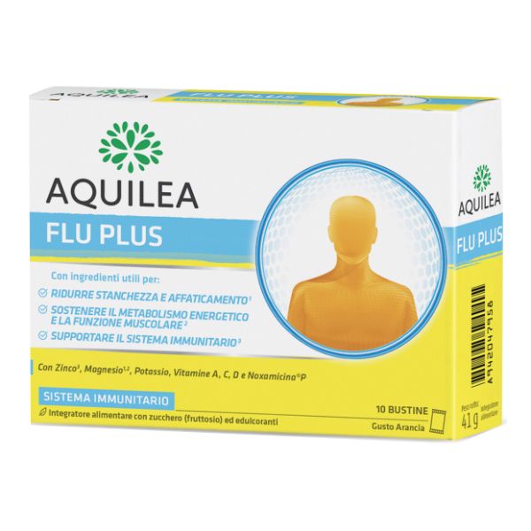 AQUILEA FLU PLUS 10 BUSTINE