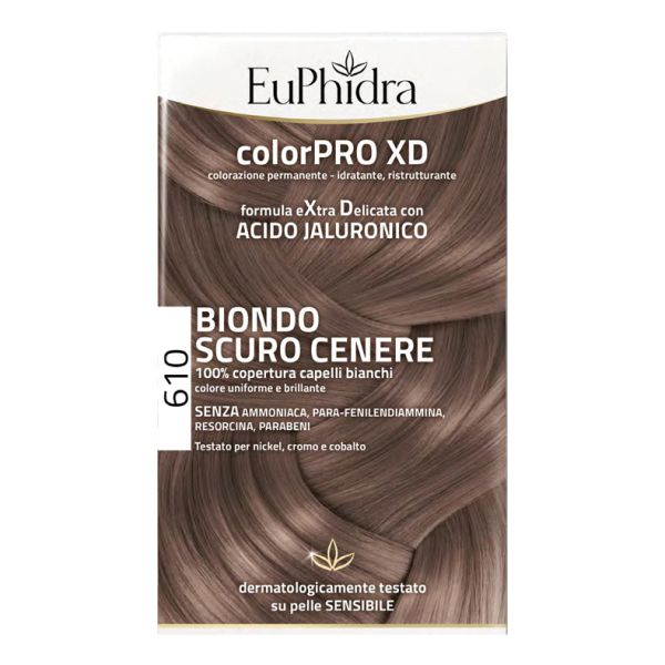 EUPHIDRA COLOR PRO XD 610 BIONDO SCURO CENERE