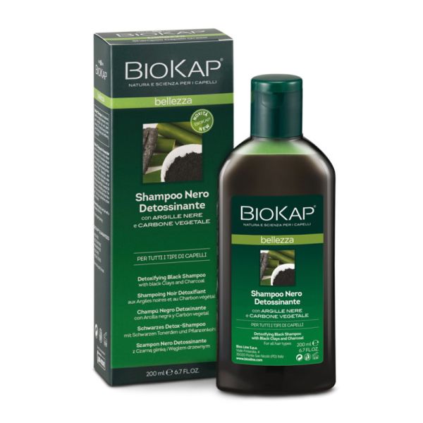 BIOKAP SHAMPOO NERO DETOSSINANTE 200 ML