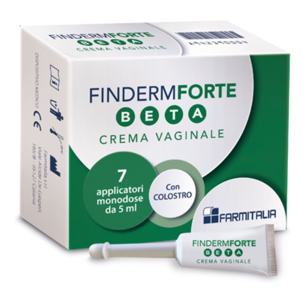 FINDERM FORTE BETA CREMA VAGINALE 7 APPLICATORI MONOUSO 5 G