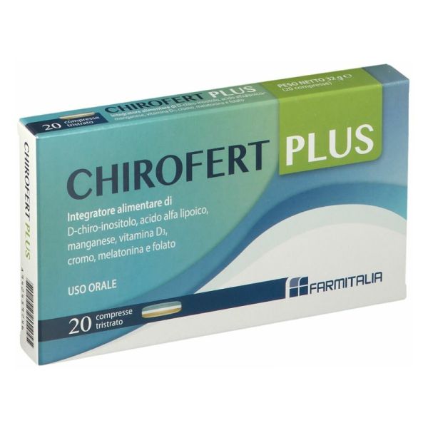 CHIROFERT PLUS 20 COMPRESSE TRISTRATO