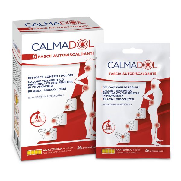 CALMADOL FASCIA RISCALDANTE BIPACK 2 PEZZI