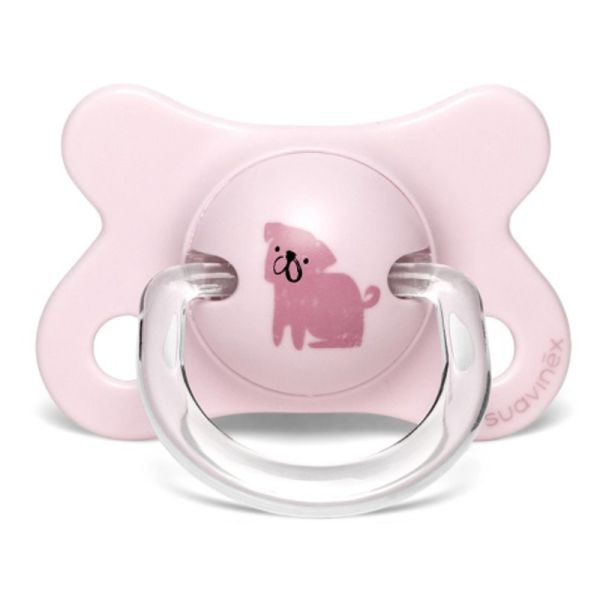SUAVINEX SUCCHIETTO FUSION FISIOLOGICA S -2/4 DOG ROSA