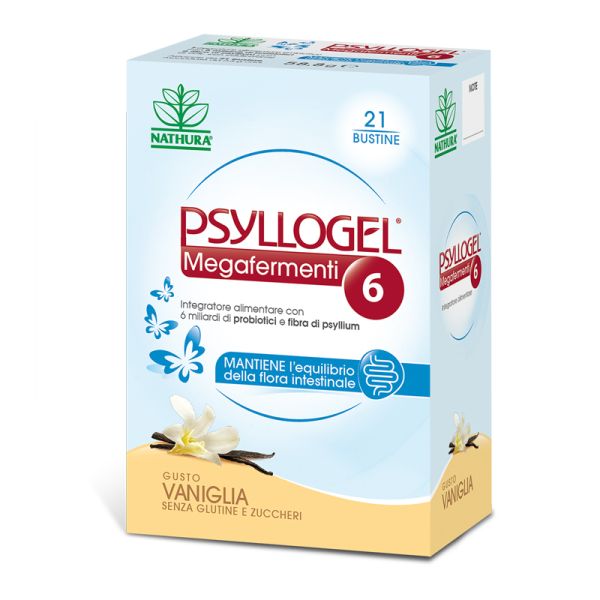 PSYLLOGEL MEGAFERMENTI 6 VANIGLIA 21 BUSTINE MONODOSE