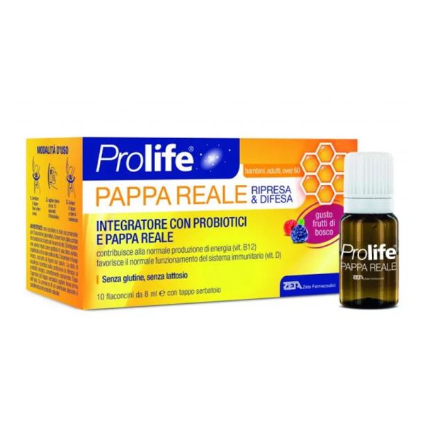 PROLIFE PROBIOTICI E PAPPA REALE 10 FLX8