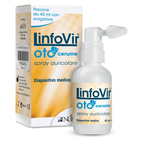 LINFOVIR OTO CERUME SPRAY AURICOLARE 45 ML