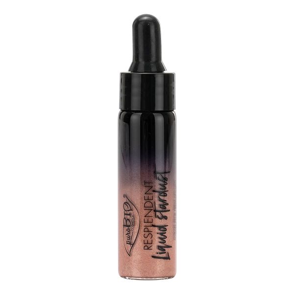 PUROBIO ILLUMINANTE LIQUID STARDUST ORO ROSA